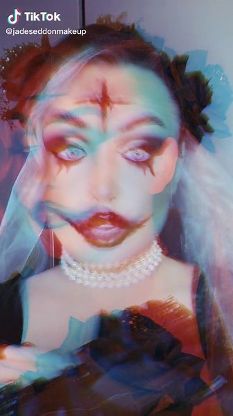 Halloween Makeup Transformation: Dead Bride Tutorial