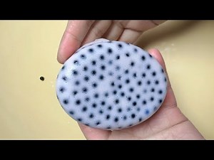 ASMR Dot Pattern Stress Ball Pressing | Addictive Relaxing Sounds