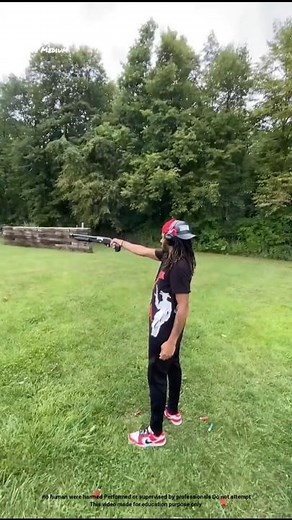 How To Shoot A Shotgun Smoothly #shorts #ytshorts