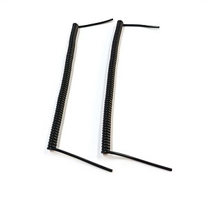 [Hot Item] 2X20AWG PUR Jacket Retractable Spring Spiral Cable Coiled TPU Elastic Cord Power Cable