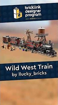 BrickLink Designer Program Series 4: Wild West Train by llucky