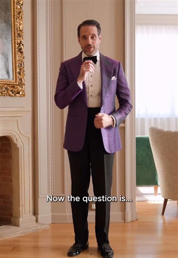 Embracing Style at Pitti Uomo: My Purple Jacket Experience