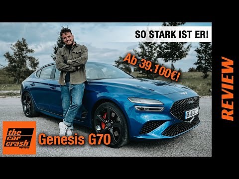 Genesis G70 put to the test (2021) This is how powerful the mid-range sedan is from € 39,100!