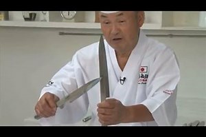 How to Sharpen Global knives with 'Mr Global', Mino Tsuchida. "Since 1985, our Global knives have kept the same design - a testament to their quality" Visit our store to see our Global range> http://bit.ly/2jMSrzw We also have a Global 30th Anniversary Knife Block Set 6 Piece on sale > http://bit.ly/2jMQrav | Your Home Depot