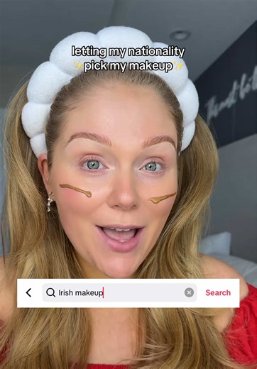 Exploring Irish Makeup Trends: A Full Coverage Bronze Look