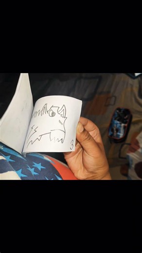 Dragon breathing Fire #flipbook #flipbookart #simple #thingstodo