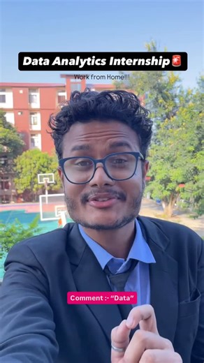 Ashok Chetri (Information) | Comment “Data” to apply for this awesome internship 😍 #internship #students #college #courses #2025 #freelance #summerinternship #fyp | Instagram