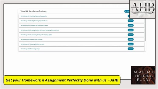 Word 4A Simulation Training | Costa Rican Treks | MyLab IT Word 4A Simulation Training | Word 4a Simulation Training | Costa Rican Treks | Pearson MyLab IT | MyLabMastering | MyLab IT Word 4A Training | Word 4a Simulatio Struggling with Word 4A Simulation Training? Need Word 4a Simulation Training help? Searching for Costa Rican Treks simulation answers? Looking for Pearson MyLab IT or MyLabMastering solutions? This complete MyLab IT tutorial shows you exactly how to complete Word 4A Simulation 