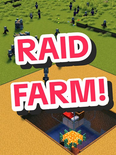 Build an Ultimate Raid Farm in Minecraft Guide
