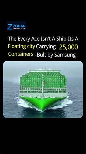 Ever Ace: The Ship That’s Actually a Floating City! 🚢🌍