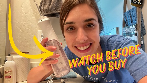 Watch Honest review of cordless waterpik on Amazon Live