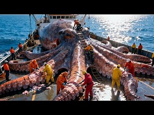 Fisherman Battle with 5000KG Deep Sea Monster – Hunt for Giant Octopus at the Bottom of the Ocean