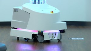 Ultraviolet robots helping keep things sanitized