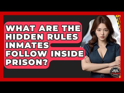 What Are The Hidden Rules Inmates Follow Inside Prison? - Jail & Prison Insider