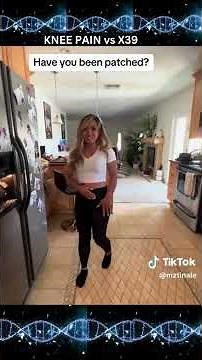 Woman with Chronic Knee Pain Gets Instant Relief | Lifewave X39 Testimony