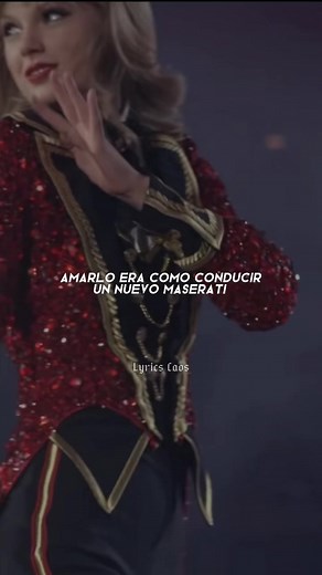 Red - Taylor Swift Lyrics | Taylor's Version in Spanish