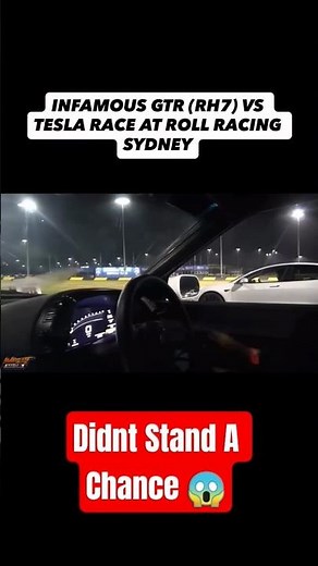 Nissan R32 Gtr Vs Tesla Roll Race #nissan #tesla #race #car #automobile