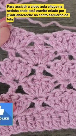 Crochet fan stitch. The video tutorial is now available!