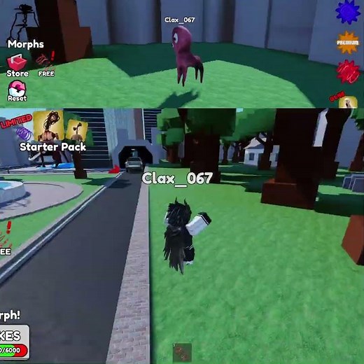 Lil Nugget Badges Morph In BACKROOMS MORPH - Roblox