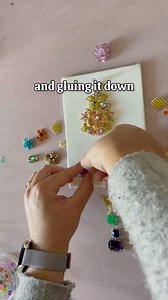 51K views · 1K reactions | ✨I turned old jewelry into a sparkling DIY Christmas tree art! It’s a little piece of holiday magic. What do you think—would you try this with your jewelry collection? ❤️ | At Home with Ashley | Facebook