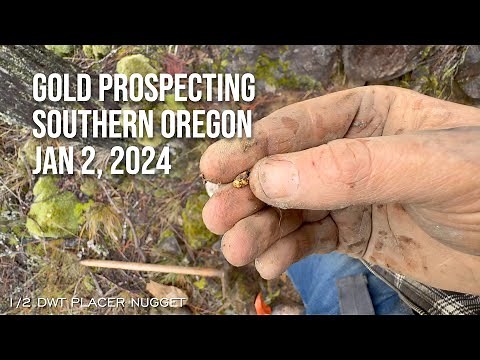 Oregon Gold Prospecting - Finding Nuggets with Metal Detectors