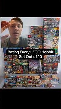 Rating Every LEGO Hobbit Set Out of 10! These Sets Are So Underrated! 😤😮‍💨 #lego #thehobbit