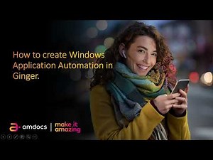 #14 How to create Windows application Automation in Ginger | Ginger By Amdocs