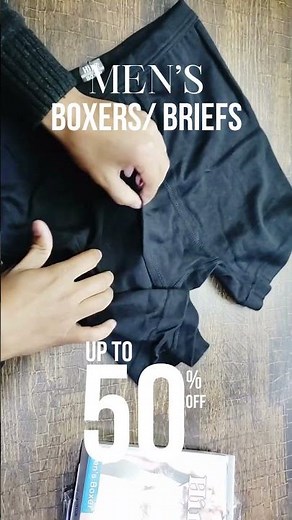 Men's Boxers / Briefs | Upto 50% OFF |