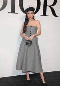 Christian Serratos – Dior Show at the Paris Fashion Week 09/28/2021 • CelebMafia