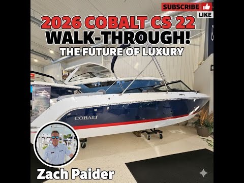 🚀 2026 COBALT CS22 Walk-through: The Boat That Changes Everything (Showroom Tour).🚀