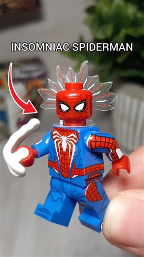 Insomniac Spiderman Knockoff LEGO Minifigure 🔥🔥