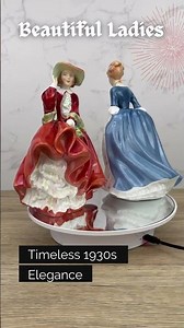 A Beautiful 1930s Royal Doulton Lady Figurine