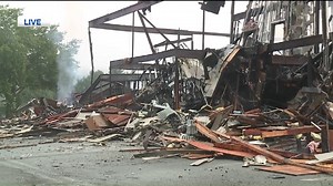 Movie Theater, Shopping Center Destroyed by Fire in the Poconos