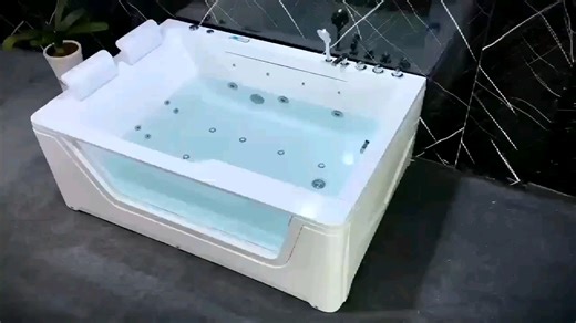 Surfing Bathtub 2 Person Spa Tubs Double Pillow  Interior Aqua Tube Outdoor Furniture