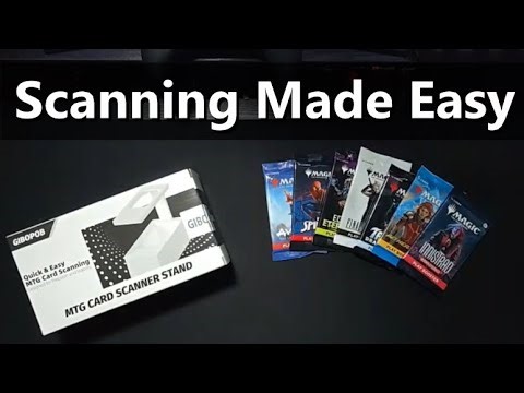 MTG CARD SCANNER STAND - Unboxing and Review (by Gibopob)