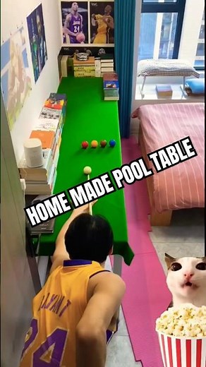 DIY Home Made Mini Pool Table