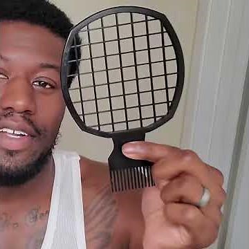 Afro twist comb