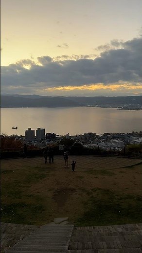 Itomori town in real life, Kimi no Na wa. Nagano Suwa, Lake Suwa #anime #kiminonawa #yourname