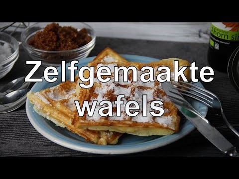 Homemade waffles recipe