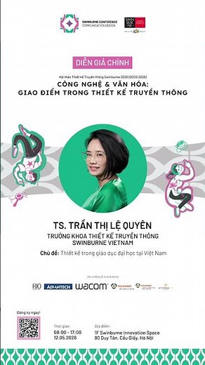 Dàn diễn giả tại Hội thảo Thiết kế Truyền thông Swinburne SCCD 12/05/2026