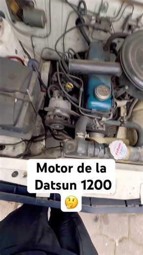 Datsun 1200 Motor 🤔#datsun1200