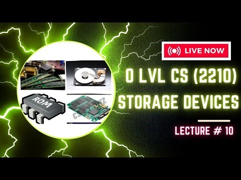 Storage Devices (Part 1) | O level Computer Science | 2210 | CS By Hamza