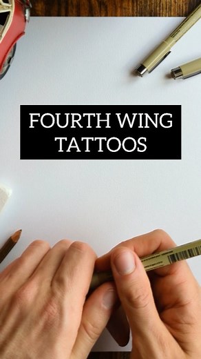 98K views · 4.2K reactions | Fourth Wing Tattoos | JDuke.Illustrations | Facebook