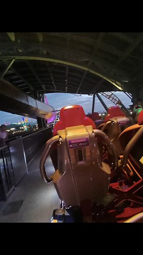 5.8K reactions · 572 comments | #epicuniverse #StardustRacers at Dusk.  #UniversalStudios coolest new ride. Just behind #velocicoaster at #universal / #universalorlando | David Vega | Facebook