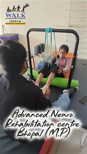 Core Strengthing exercises for Paralysis patient , Neuro Rehabilitation centre BHOPAL