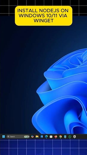 Install Node JS on Windows 10/11 in Under a Minute!