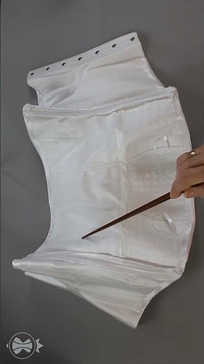 Simplified corset technique - Find out more on https://www.dressmaking.academy/