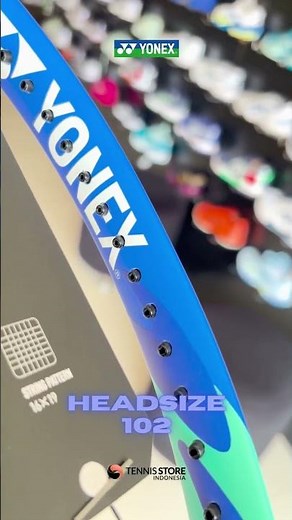 Yonex EZONE Ace 2025 Blast Blue | Raket Tenis 102 sq 260 g – Ringan & Nyaman untuk Pemula