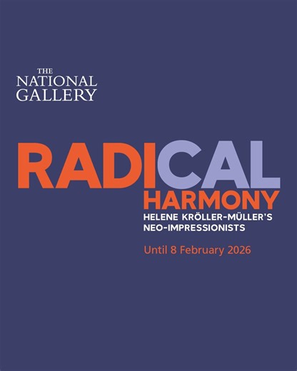 ⭐️ Our latest blockbuster exhibition is now open! ⭐️ For the first time ever at the Gallery, experience the world’s most significant collection of Neo-Impressionist art through the groundbreaking vision of 20th-century collector Helene Kröller-Müller. See paintings by artists including Seurat, Van Gogh, and Pissarro, and discover an unmissable display of harmonious colour and radical technique. Book your tickets to 'Radical Harmony: Helene Kröller-Müller's Neo-Impressionists': https://bit.ly/4ma