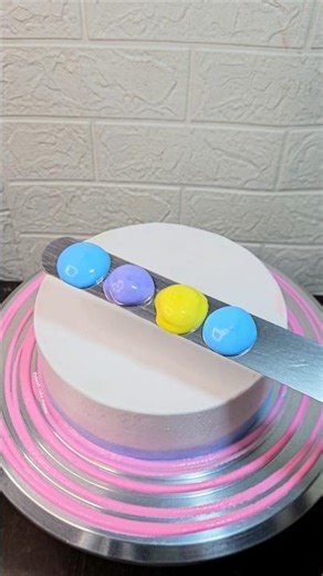 Beautiful Rainbow 🌈 Cake Design #cake #cakedesign #vanilla #rainbowcake #shortfeed